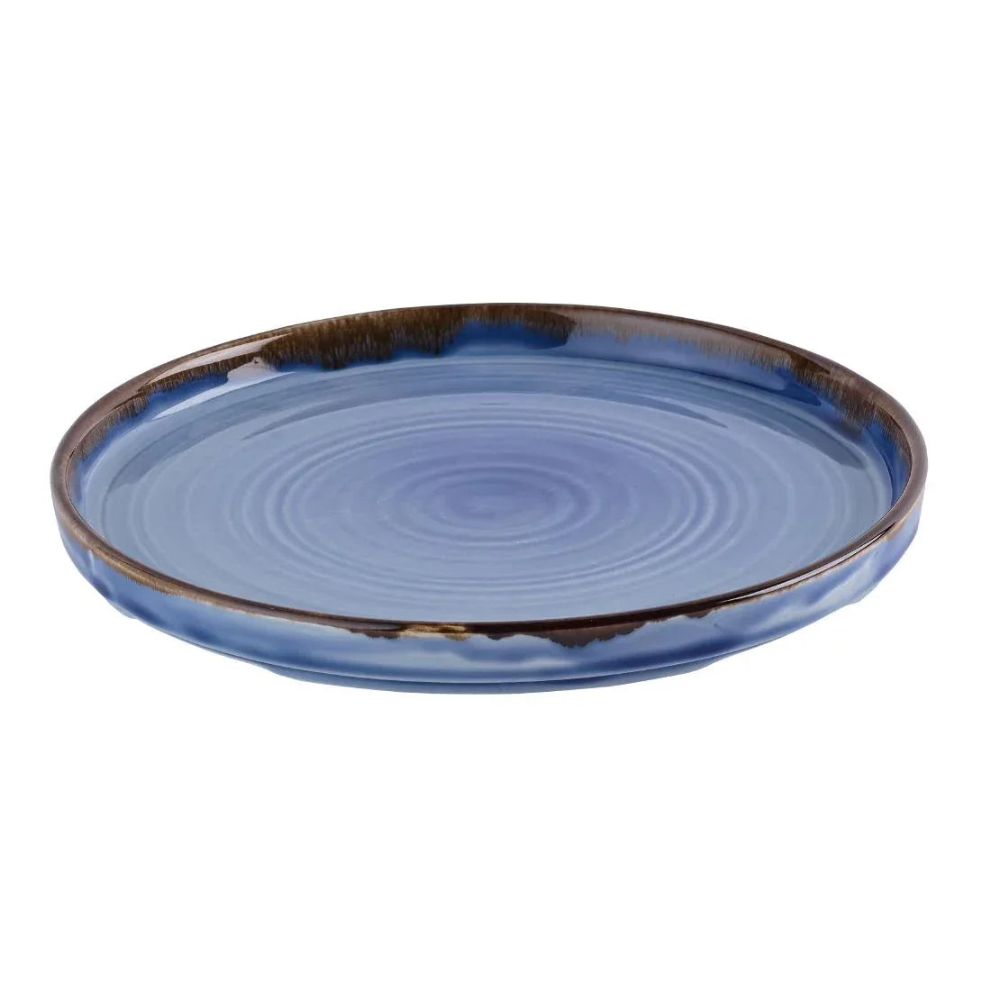 HR497 Dudson Harvest Indigo Walled Plates 210mm (Pack of 6) - JD Catering Equipment Solutions Ltd