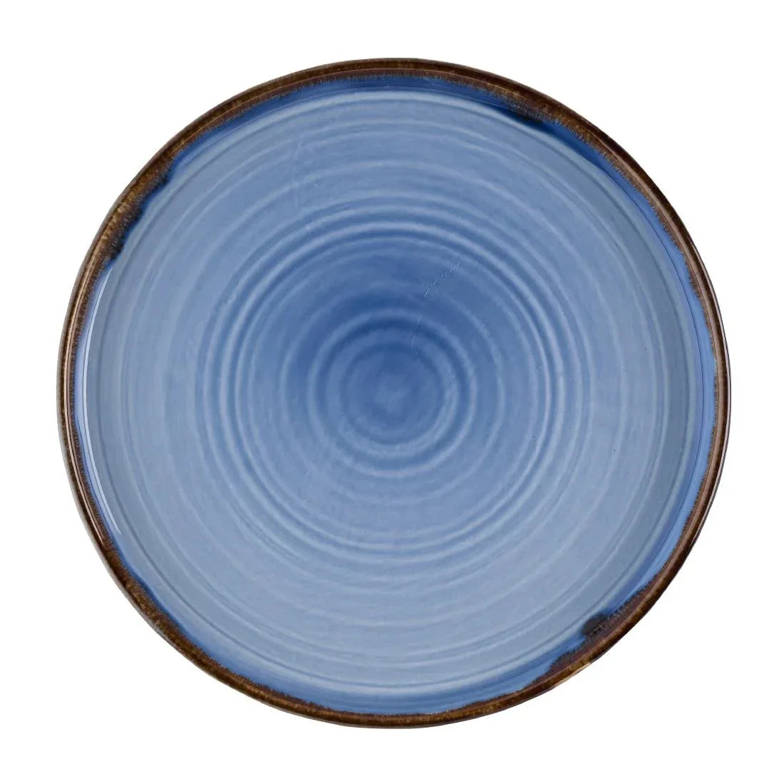 HR497 Dudson Harvest Indigo Walled Plates 210mm (Pack of 6) - JD Catering Equipment Solutions Ltd