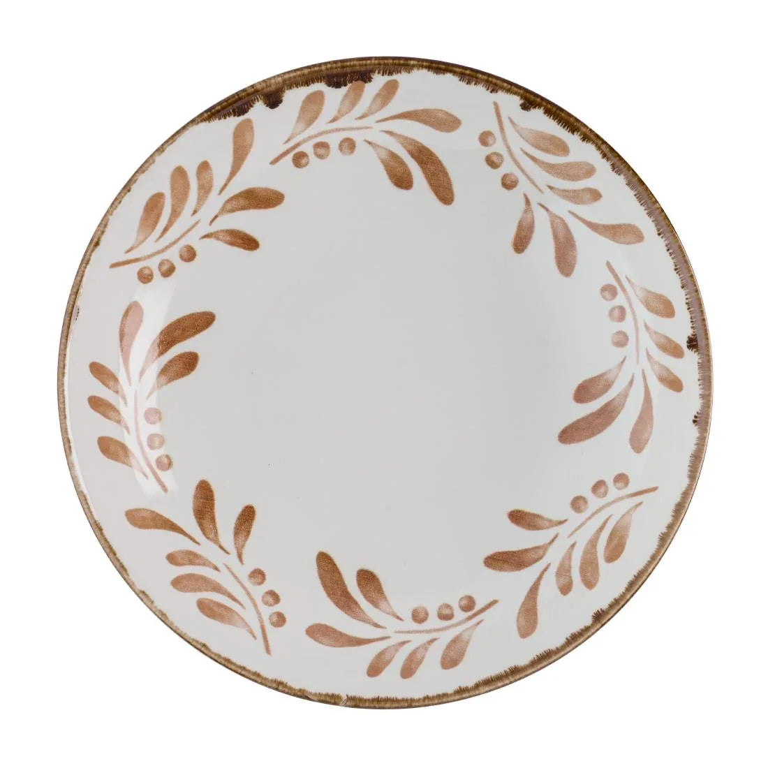HR506 Dudson Harvest Mediterranean Terracotta Coupe Bowls 247mm (Pack of 12) - JD Catering Equipment Solutions Ltd