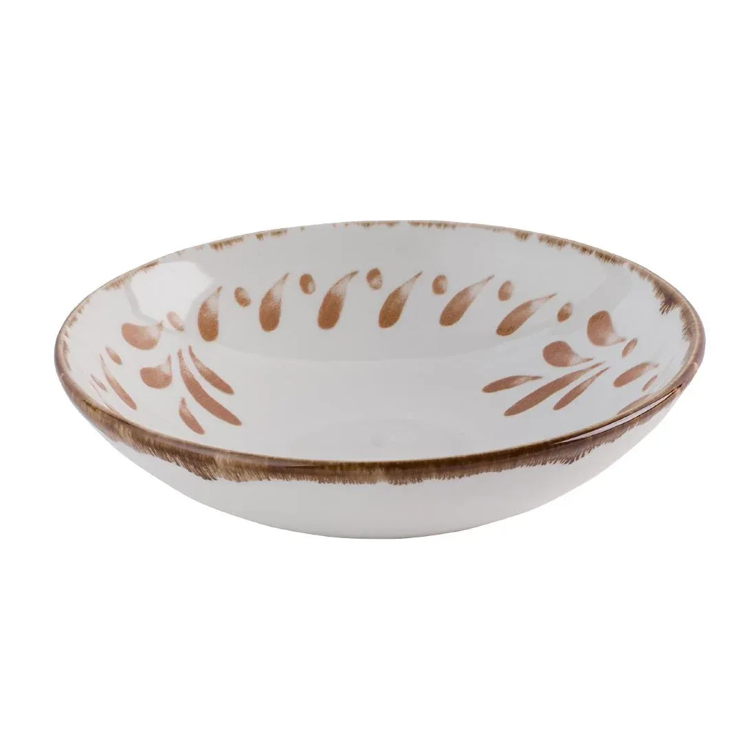 HR507 Dudson Harvest Mediterranean Terracotta Coupe Bowls 184mm (Pack of 12) - JD Catering Equipment Solutions Ltd