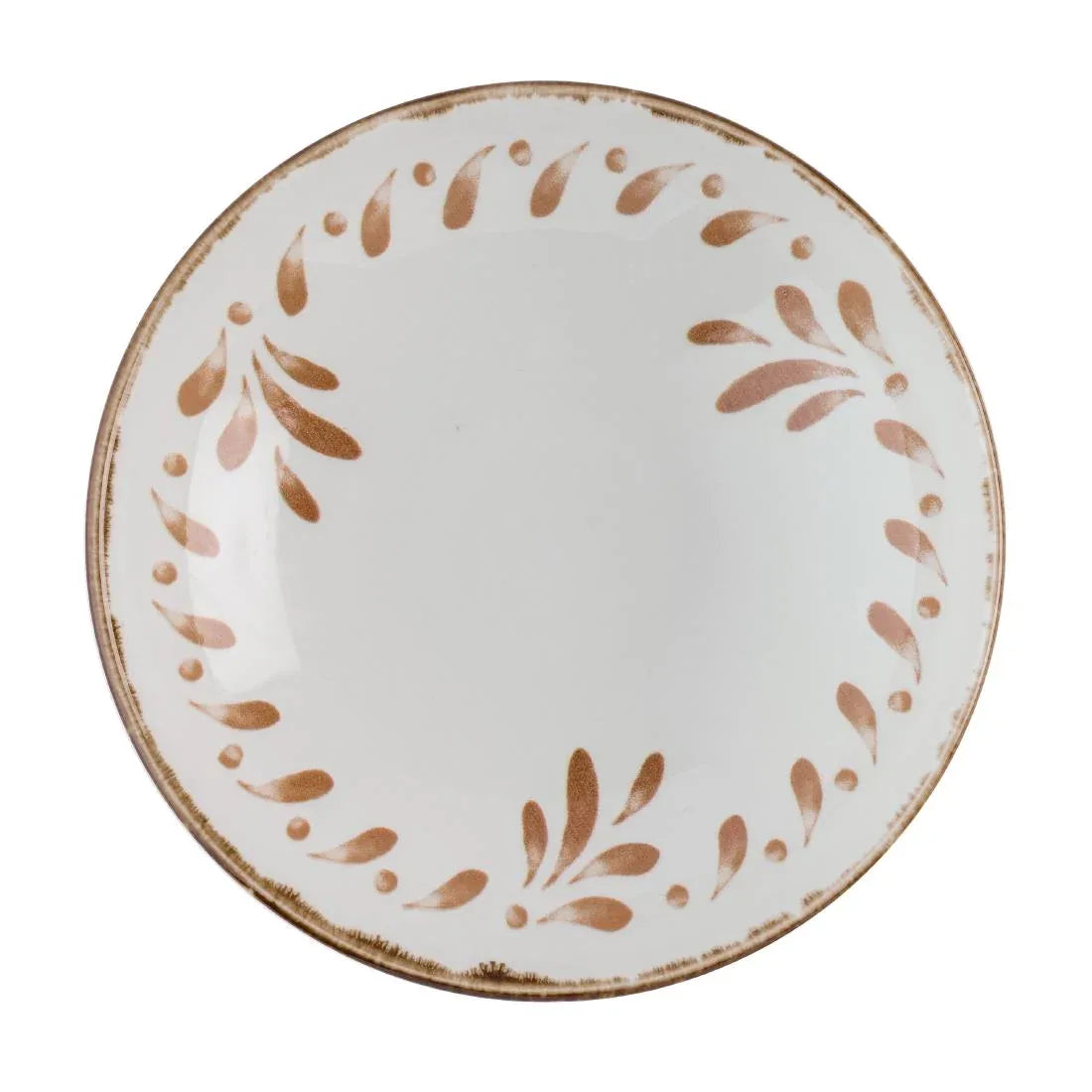 HR507 Dudson Harvest Mediterranean Terracotta Coupe Bowls 184mm (Pack of 12) - JD Catering Equipment Solutions Ltd
