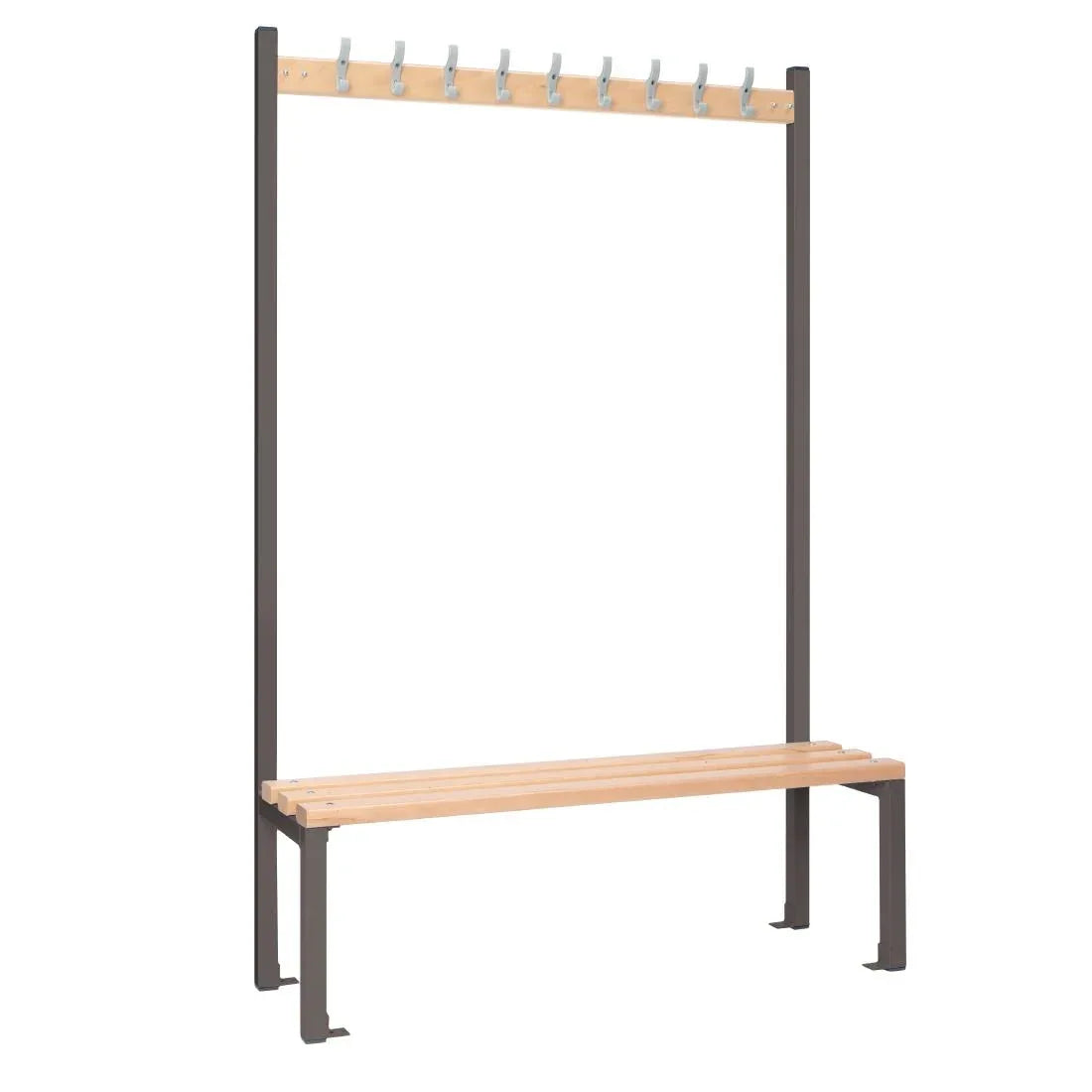 HR558 Single-Sided Island Seating Dark Grey 1200mm - JD Catering Equipment Solutions Ltd