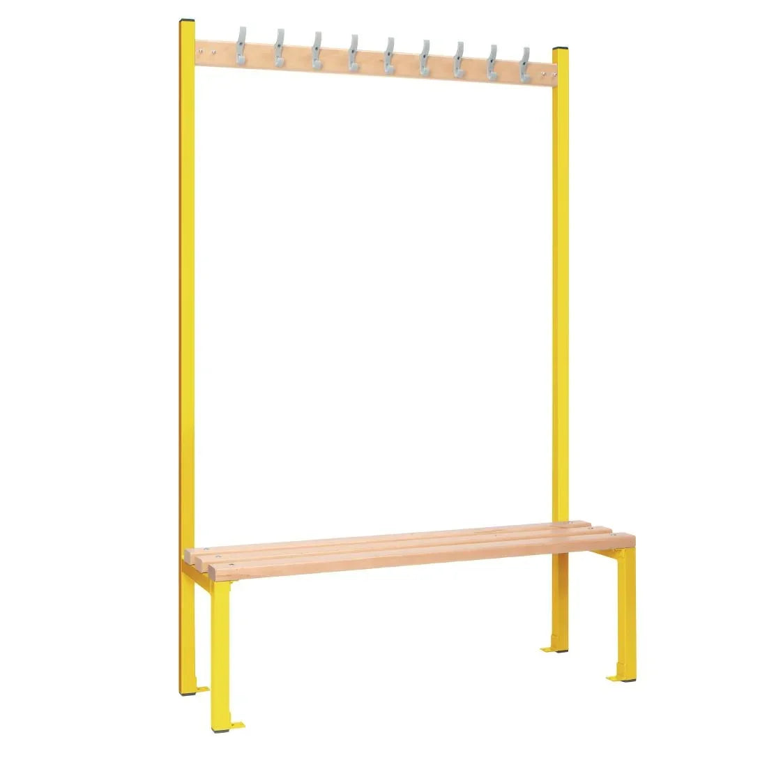 HR562 Single-sided Island Seating Yellow 1200mm - JD Catering Equipment Solutions Ltd