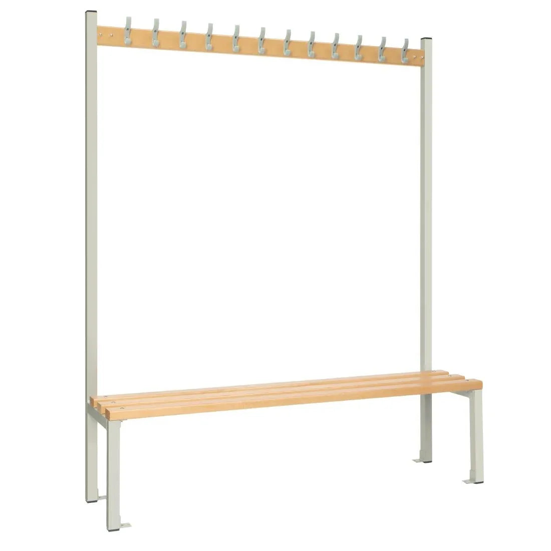 HR563 Single-sided Island Seating Grey 1500mm - JD Catering Equipment Solutions Ltd