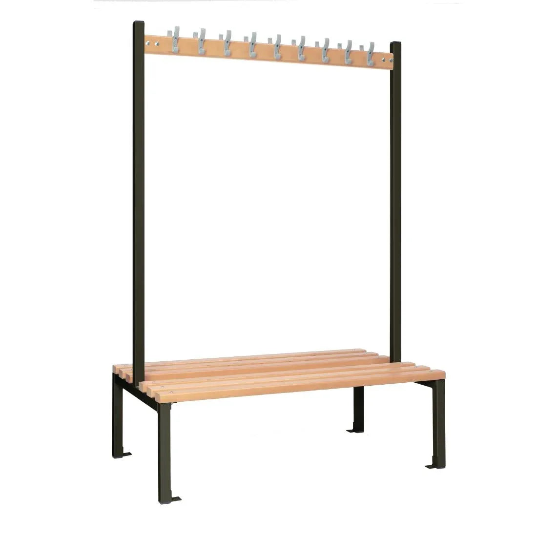 HR601 Double-sided Island Seating Black 1200mm - JD Catering Equipment Solutions Ltd