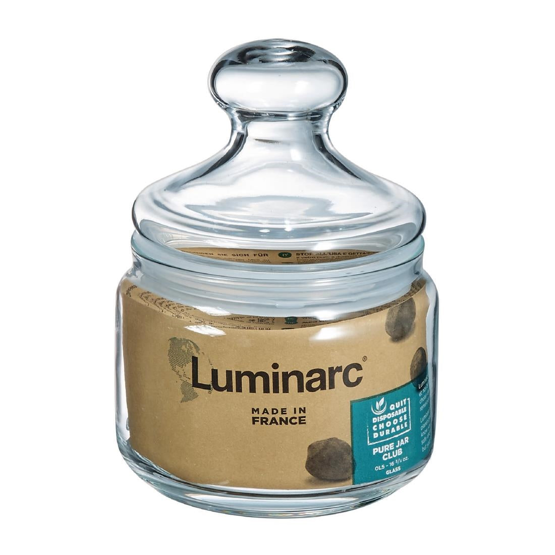 HR758 Luminarc Club Jars 500ml (Pack of 6)