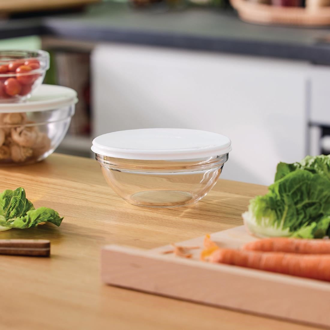 HR785 Luminarc Empilable Bowls & Lids 170mm (Pack of 6)