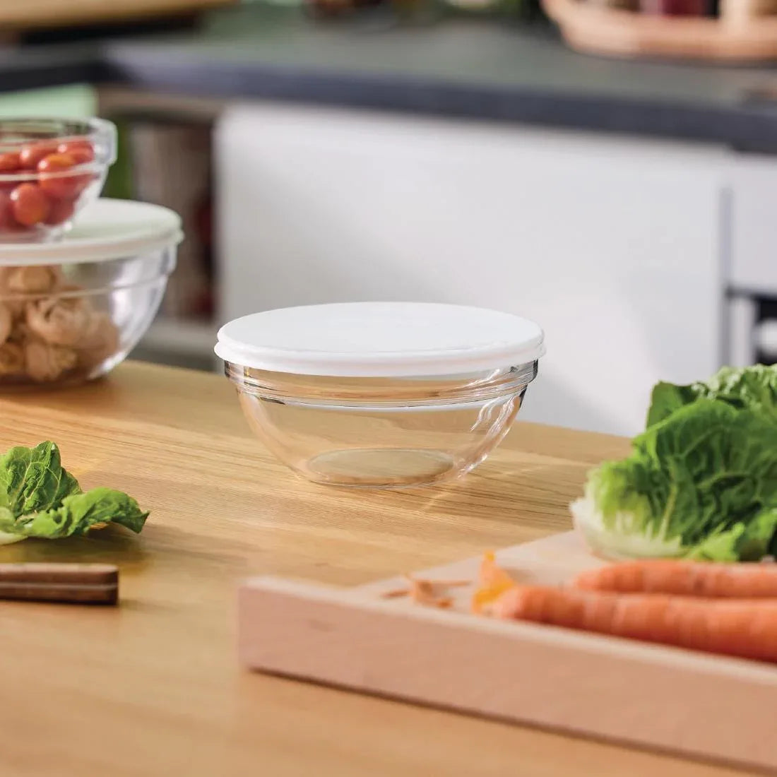 HR785 Luminarc Empilable Bowls & Lids 170mm (Pack of 6)