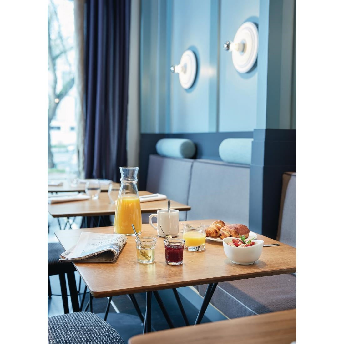 HR795 Arcoroc Fluid Carafe 1Ltr (Pack of 6)