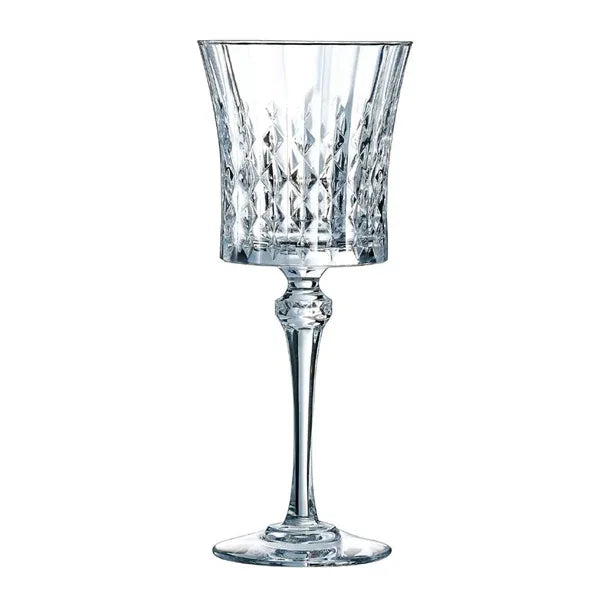 HY880 Cristal d'Arques Lady Diamond Wine Glasses 270ml (Pack of 8)