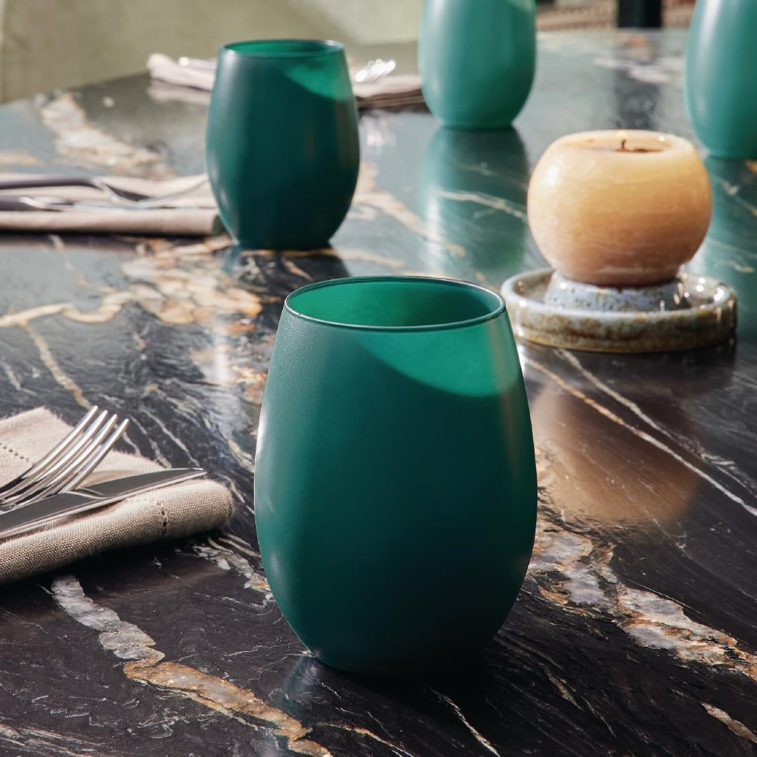 HR865 Chef & Sommelier Primary Emerald Tumblers 360ml (Pack of 24)