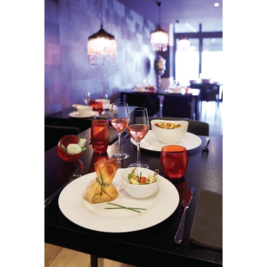 HR888 Arcoroc Salto Colour Studio Red Hiball Tumblers 350ml (Pack of 24)