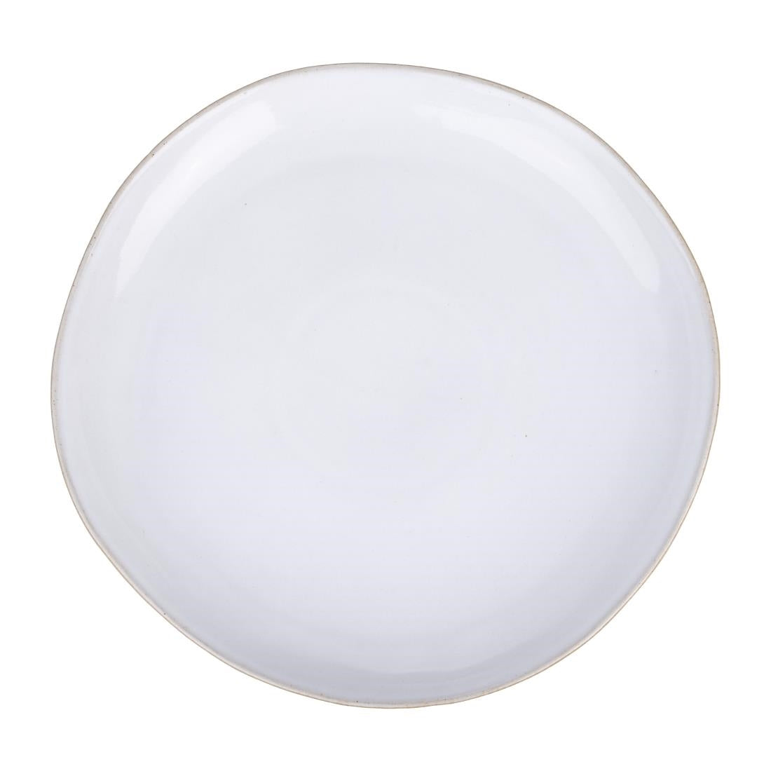 HS331 - Olympia Raw Recycled Clay Natural Coupe Plates 260mm (6 Pack)