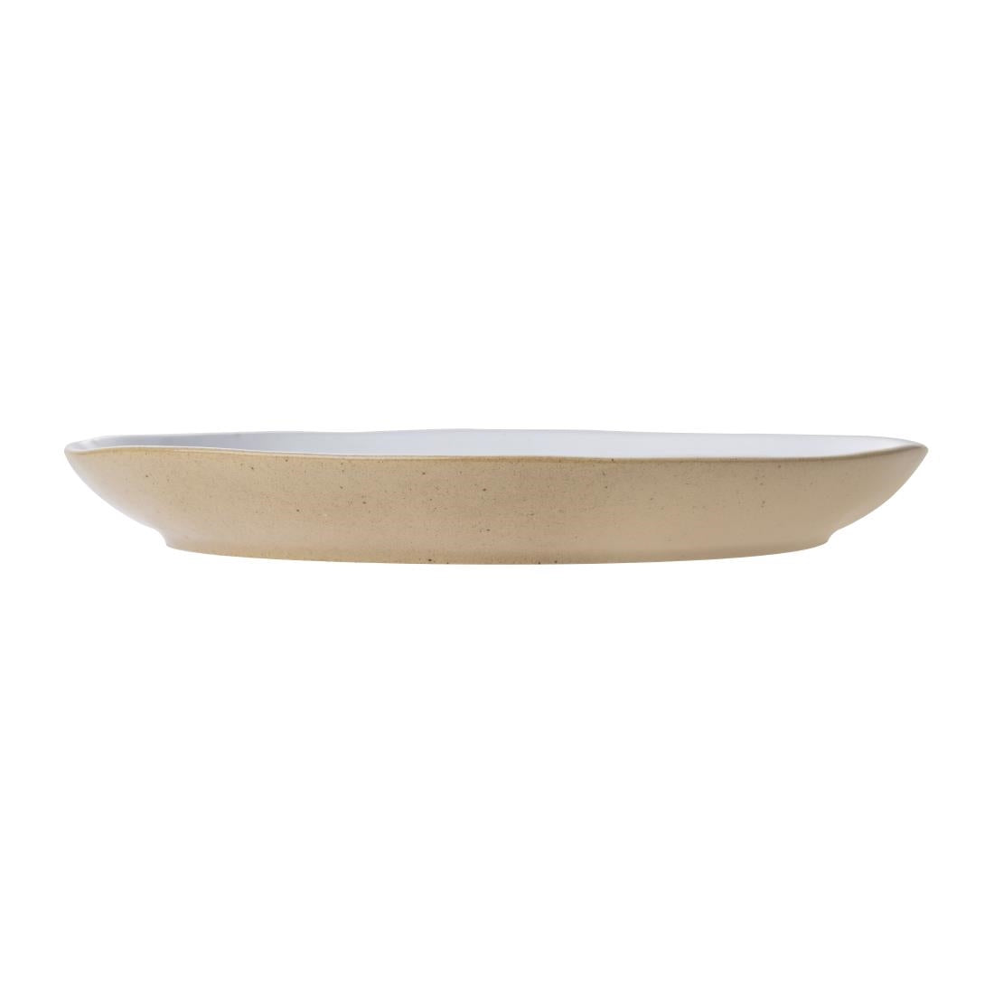HS331 - Olympia Raw Recycled Clay Natural Coupe Plates 260mm (6 Pack)