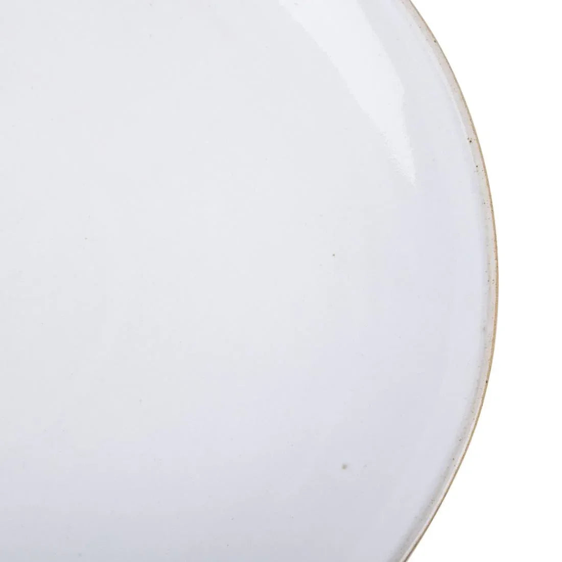 HS331 - Olympia Raw Recycled Clay Natural Coupe Plates 260mm (6 Pack)
