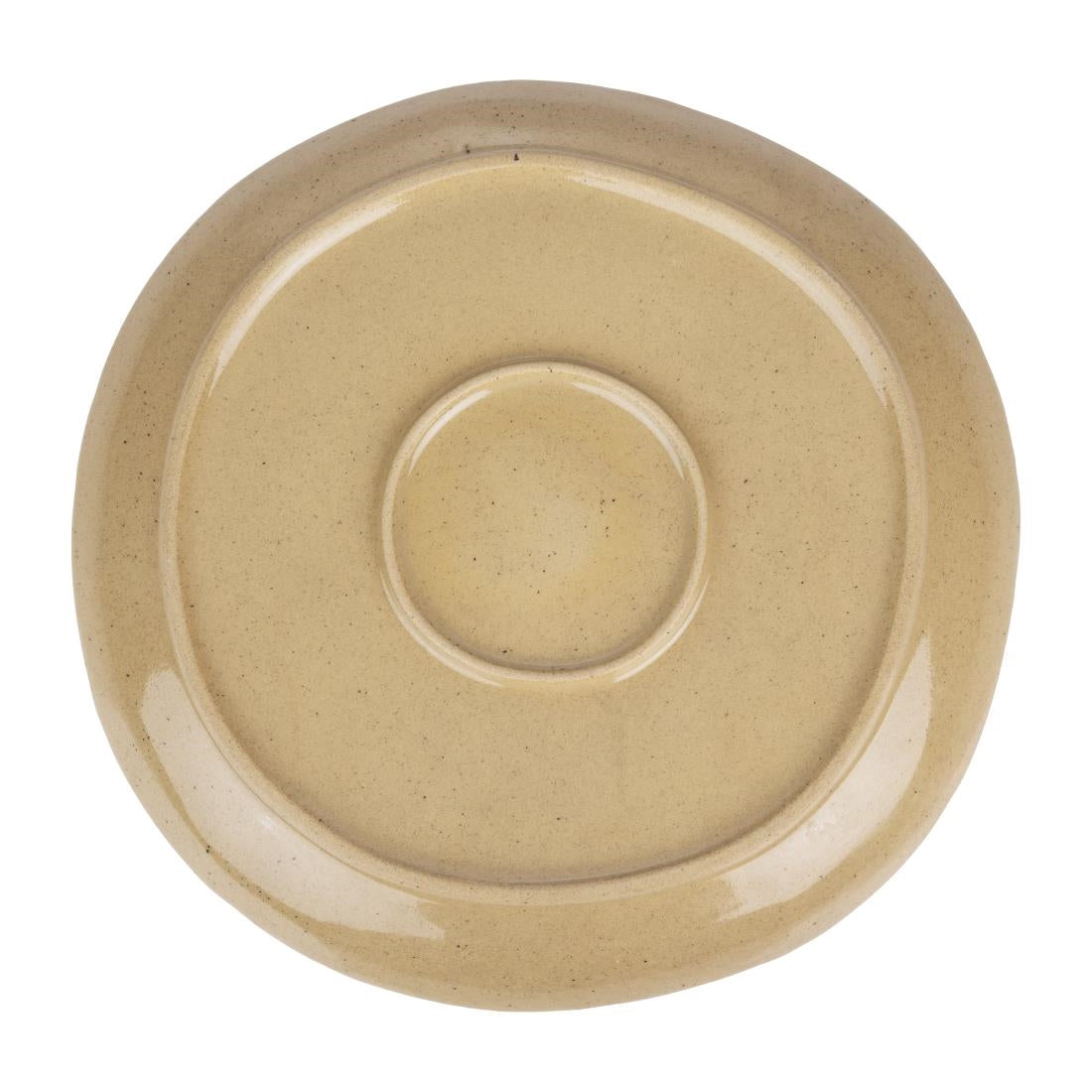 HS331 - Olympia Raw Recycled Clay Natural Coupe Plates 260mm (6 Pack)