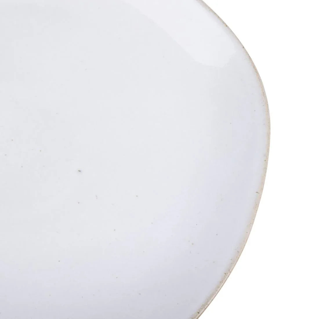 HS332 - Olympia Raw Recycled Clay Natural Coupe Plates 220mm (6 Pack)