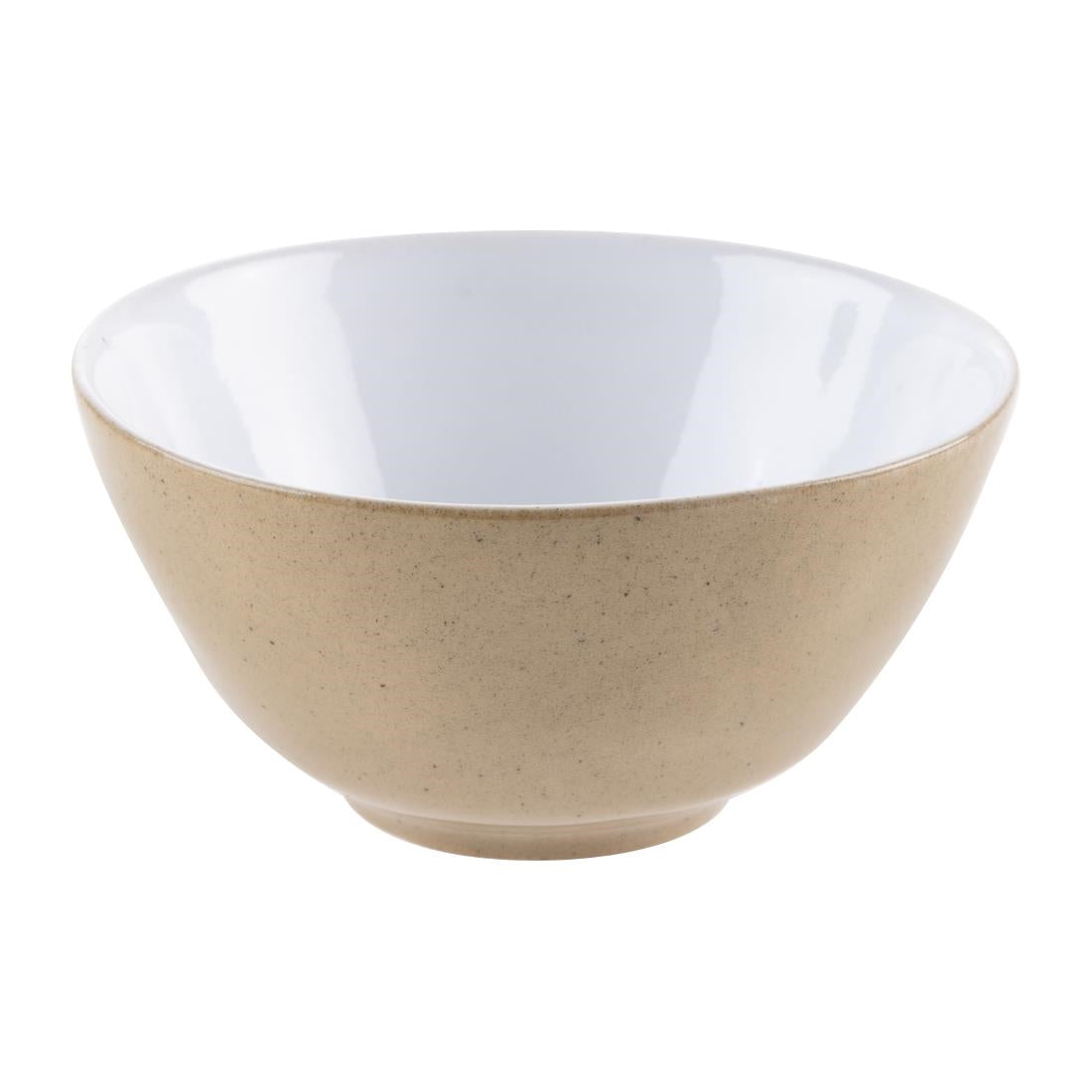 HS333 - Olympia Raw Recycled Clay Natural Deep Bowls 140mm (6 Pack)