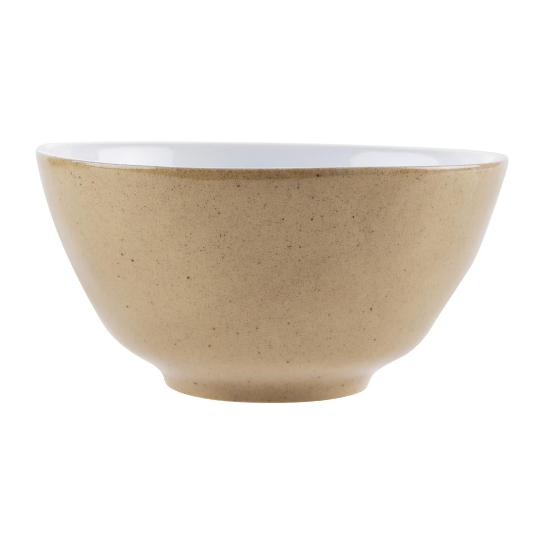 HS333 - Olympia Raw Recycled Clay Natural Deep Bowls 140mm (6 Pack)
