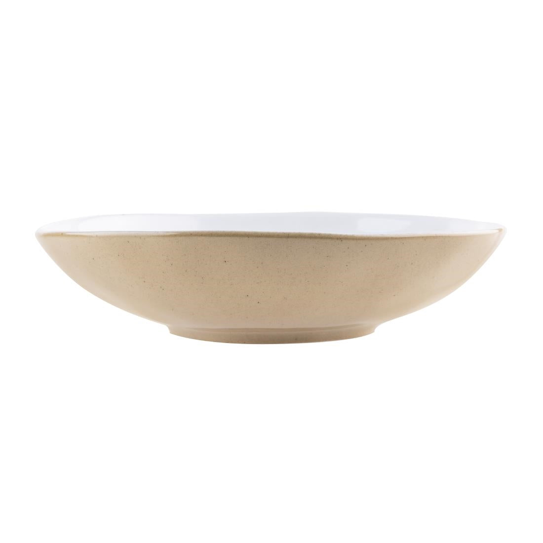 HS334 - Olympia Raw Recycled Clay Natural Coupe Bowls 230mm (6 Pack)