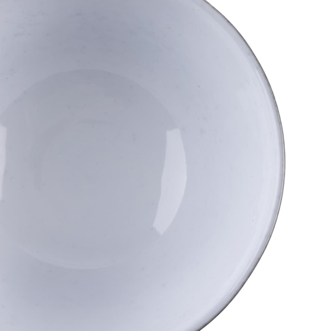 HS337 - Olympia Raw Recycled Clay Charcoal Deep Bowls 140mm (6 Pack)