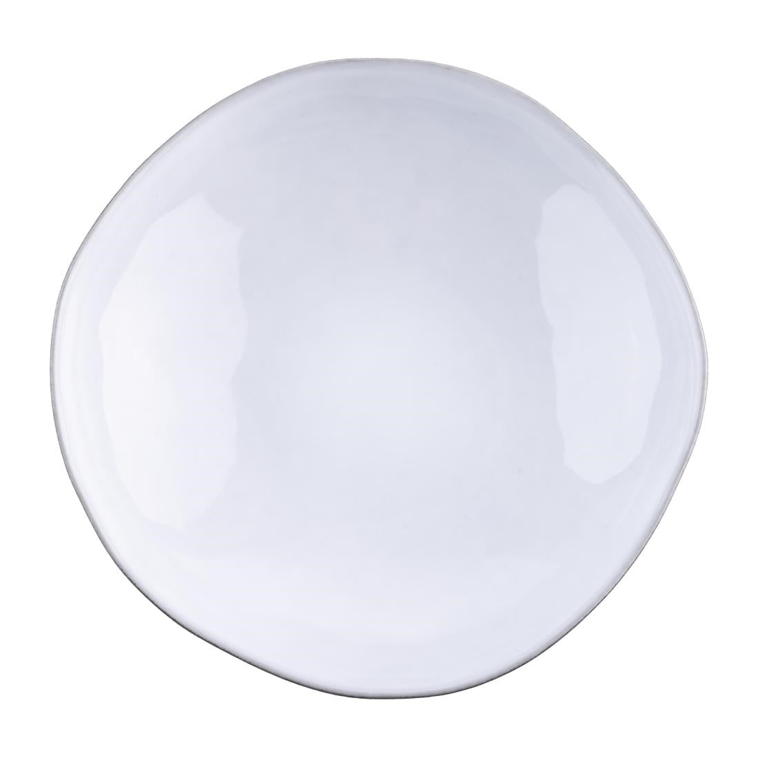 HS338 - Olympia Raw Recycled Clay Charcoal Coupe Bowls 230mm (6 Pack)