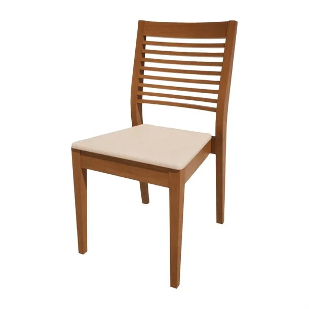 HS376 Bolero Bespoke Marty B Stacking Chair in Cream/Oak