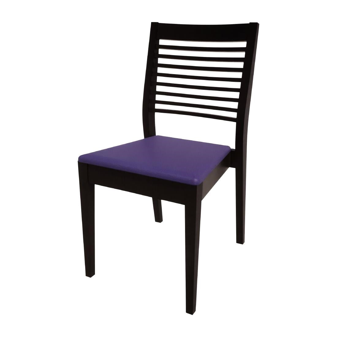 HS394 Bolero Bespoke Marty B Stacking Chair in Blue/Charcoal