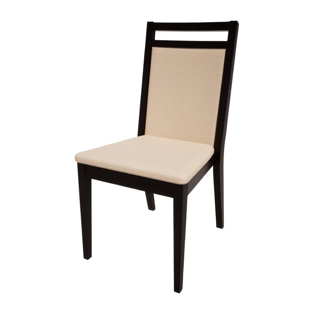 HS429 Bolero Bespoke Bia B Stacking Chair in Cream/Charcoal