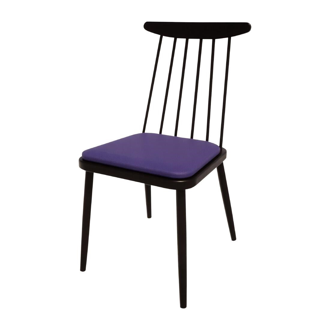 HS469 Bolero Bespoke Frank Side Chair Blue/Charcoal
