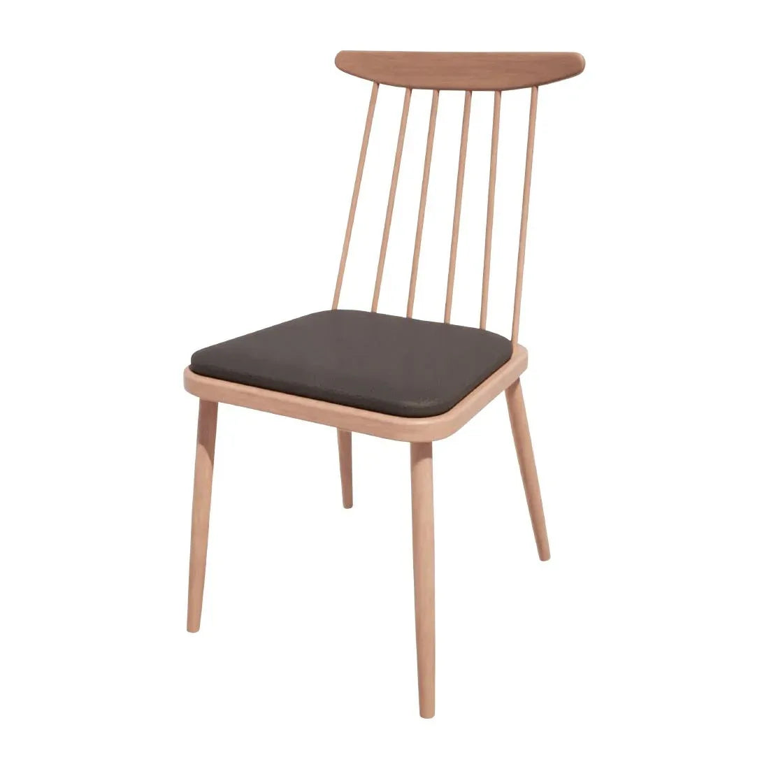 HS470 Bolero Bespoke Frank Side Chair Anthracite/Beech