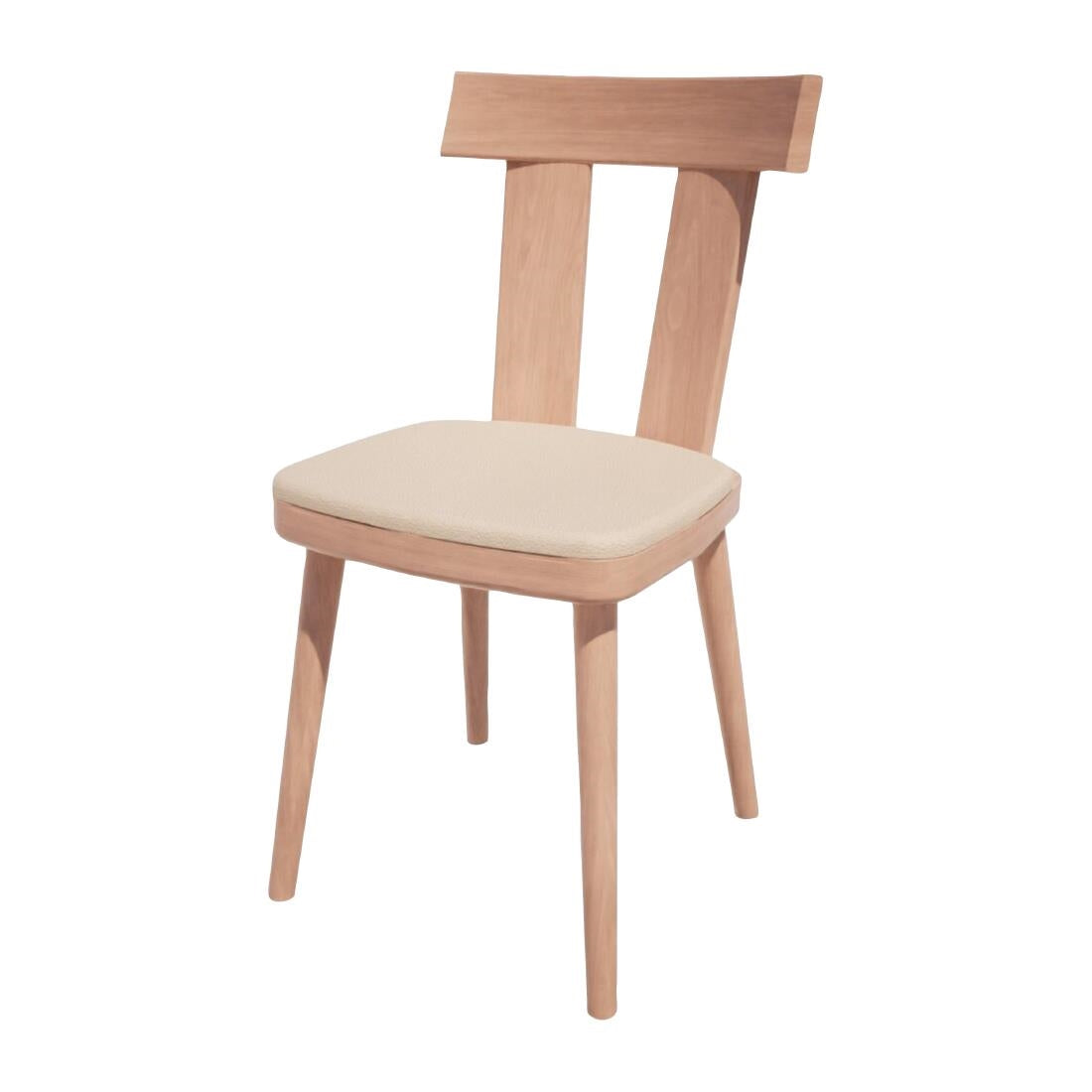 HS475 Bolero Bespoke Bamba Side Chair Cream/Beech