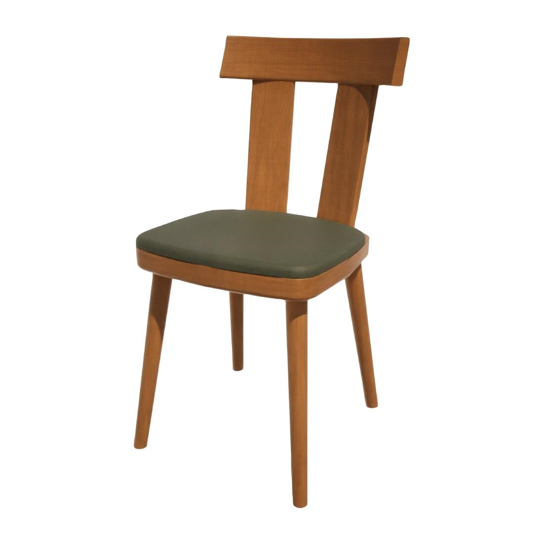 HS481 Bolero Bespoke Bamba Side Chair Olive/Oak