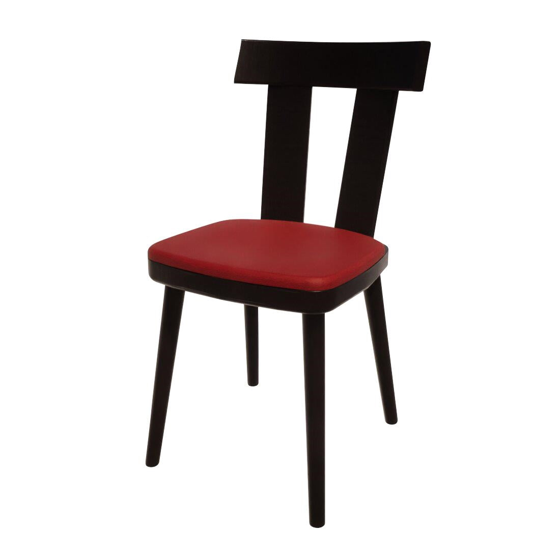 HS489 Bolero Bespoke Bamba Side Chair Red/Charcoal