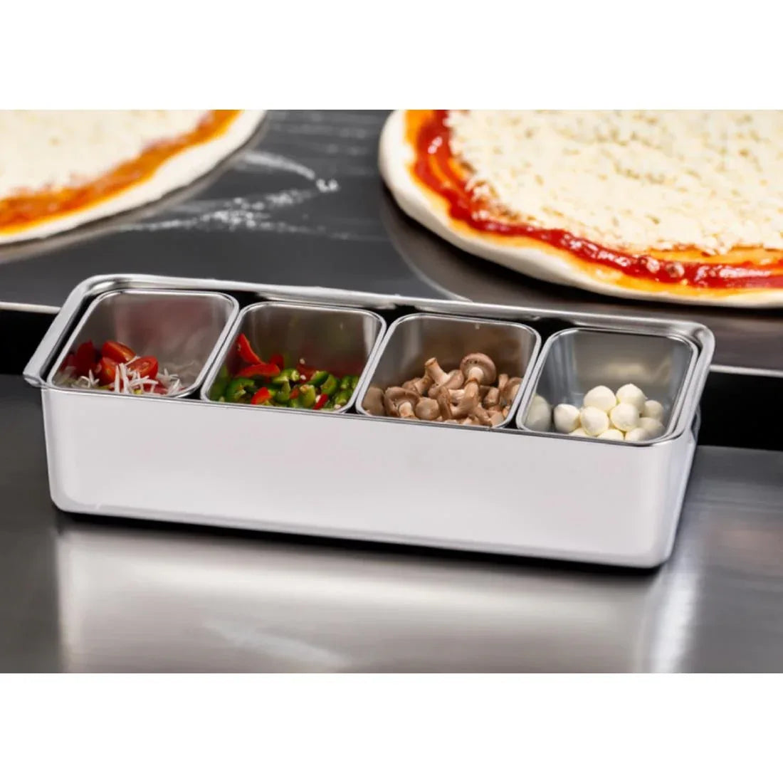 HS511 Louis Tellier Japanese Container with Four Compartments 281x118x63mm