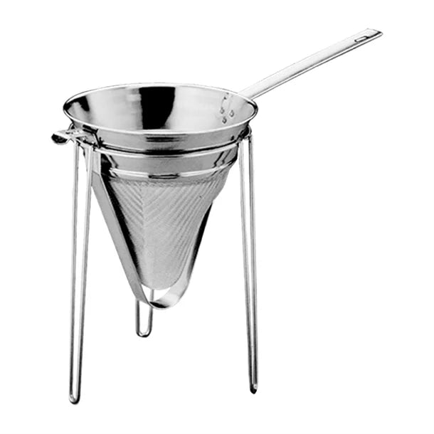 HS514 Gobel Three Leg Stainless Steel Gobel Strainer Stand for 200mm Chinois