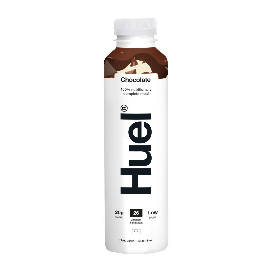 HS540 HUEL 100% Nutritionally Complete Meal Drink - Chocolate 500ml (Pack of 8)
