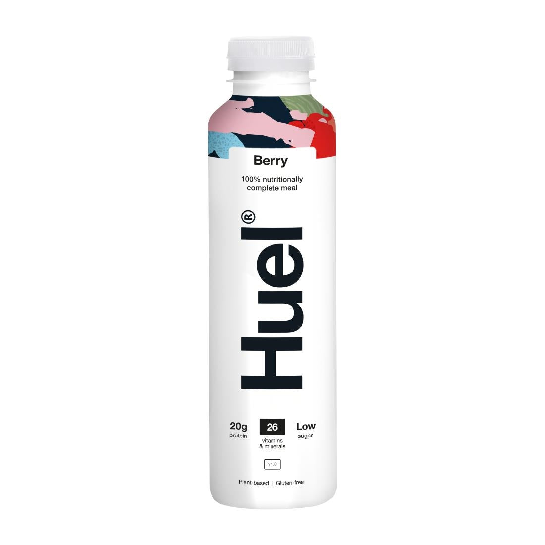 HS542 HUEL 100% Nutritionally Complete Meal Drink - Berry 500ml (Pack of 8)
