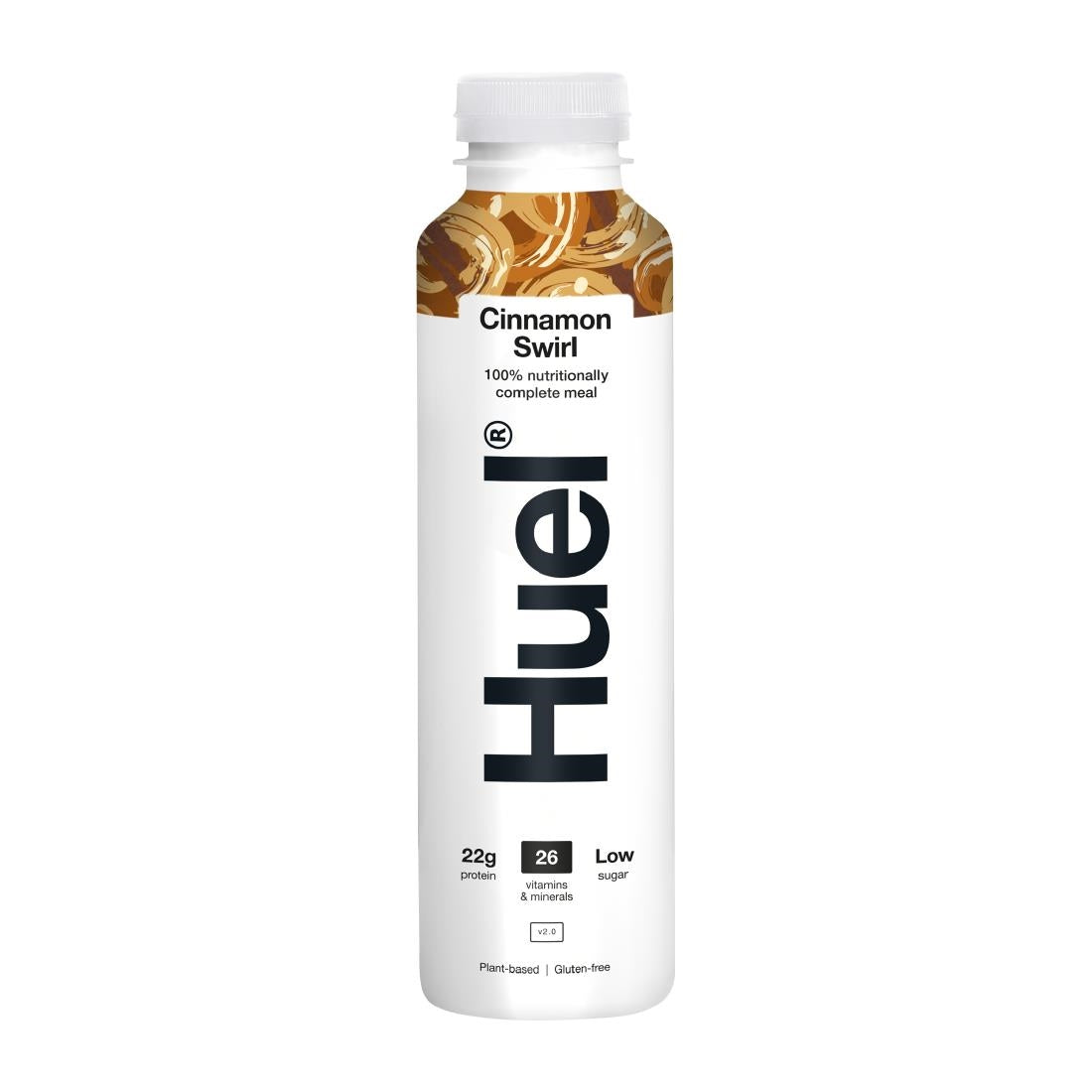 HS545 HUEL 100% Nutritionally Complete Meal Drink - Cinnamon Swirl 500ml (Pack of 8)