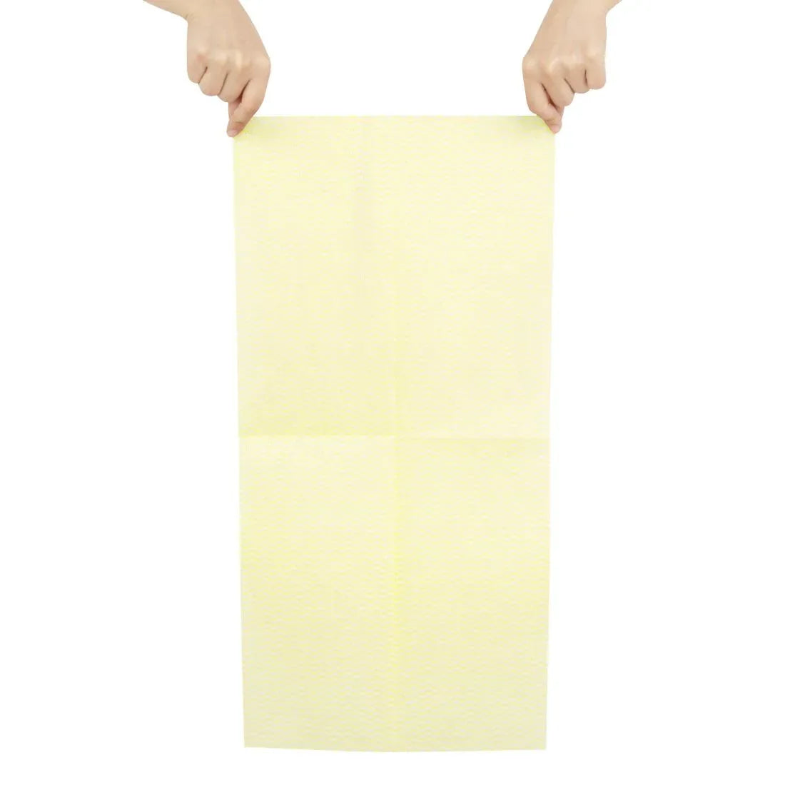 HS595 Jantex Non-Woven Cloths Yellow (Pack of 50)