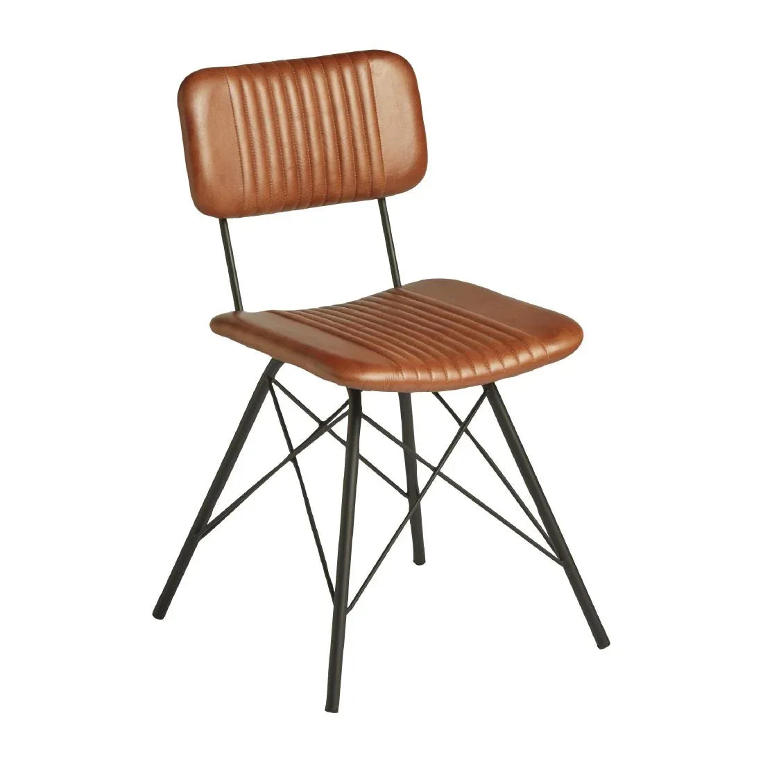 HS604 Duke Side Chair Bruciato (Pack of 2) - JD Catering Equipment Solutions Ltd