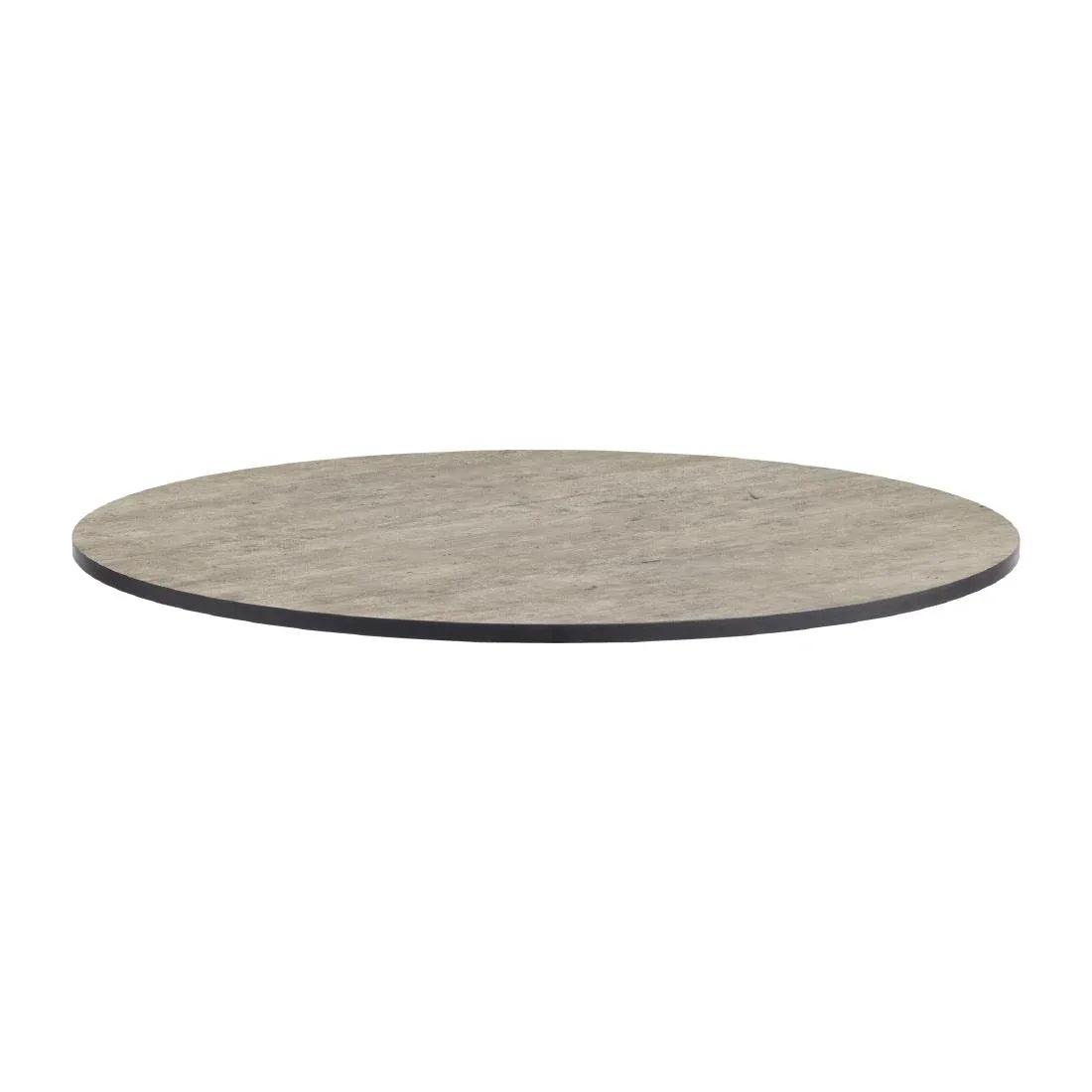 HS659 Extrema Round Cement Textured Table Top 690mm - JD Catering Equipment Solutions Ltd