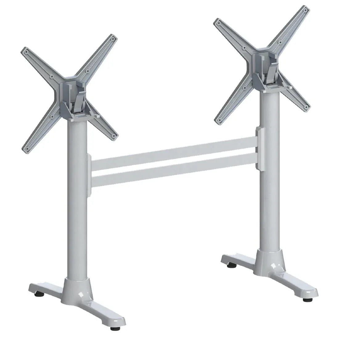 HS721 FLAT Auto Adjust ST22 EP Double Dining Table Base FlipTop - JD Catering Equipment Solutions Ltd