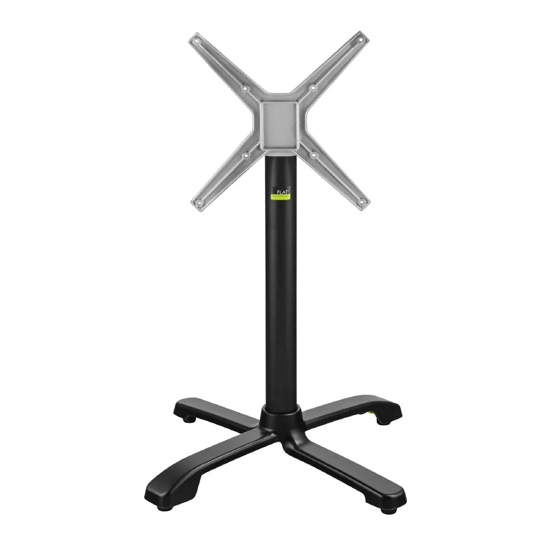 HS723 FLAT Auto Adjust SX26 Dining Table Base Black FlipTop - JD Catering Equipment Solutions Ltd