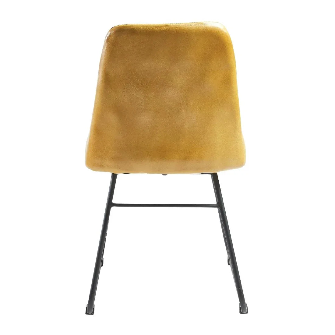 HS735 Harland Side Chair Leather Vintage Gold (Pack of 2)