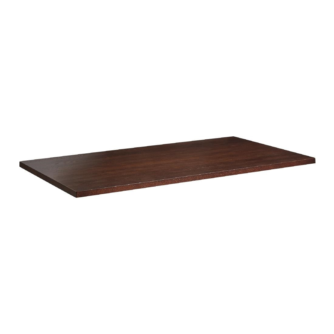 HS770 Solid Ash Dark Walnut Rectangular Table Top 1200x700mm