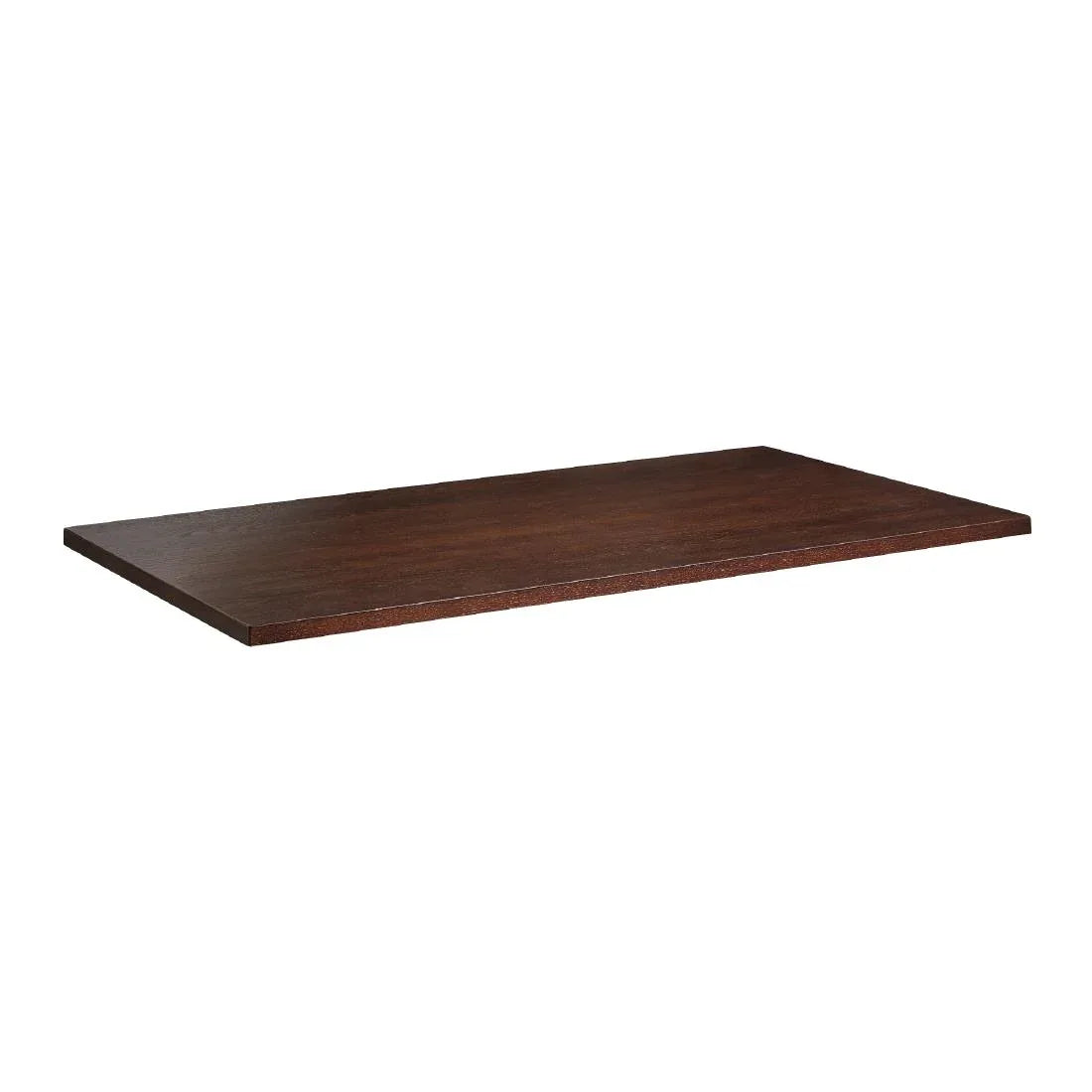 HS770 Solid Ash Dark Walnut Rectangular Table Top 1200x700mm - JD Catering Equipment Solutions Ltd