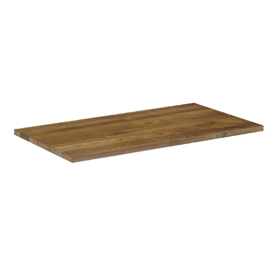 HS776 Solid Oak Natural Rectangular Table Top 1200x700mm - JD Catering Equipment Solutions Ltd