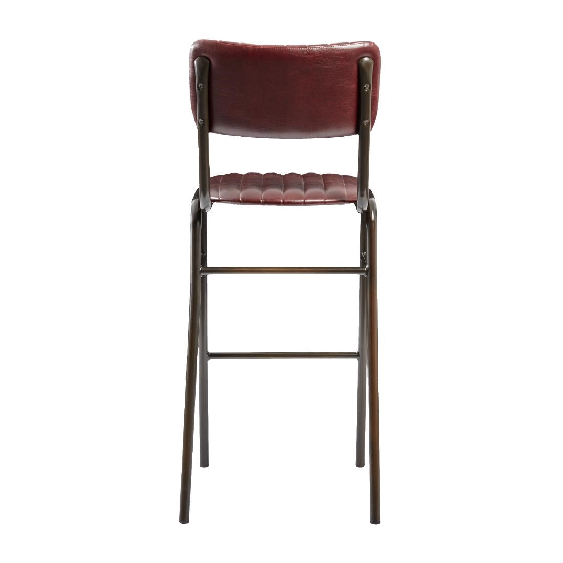 HS786 Tavo Stacking Bar Stool Vintage Red (Pack of 2)