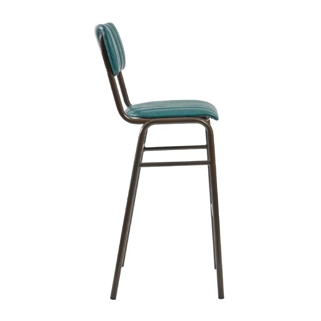 HS788 Tavo Stacking Bar Stool Vintage Teal (Pack of 2) - JD Catering Equipment Solutions Ltd